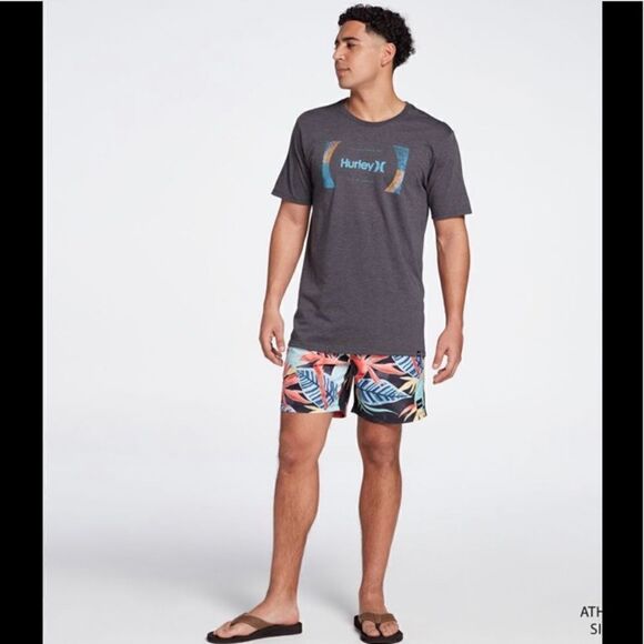 Hurley Men's Bird Rock Volley 17” Board Shorts - Picture 4 of 12